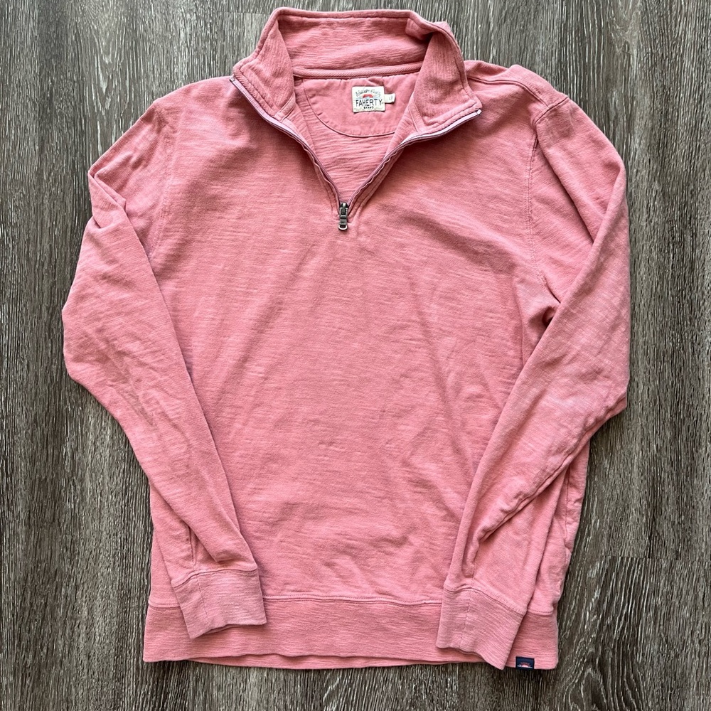 Faherty Movement Quarter Zip - Men’s Large